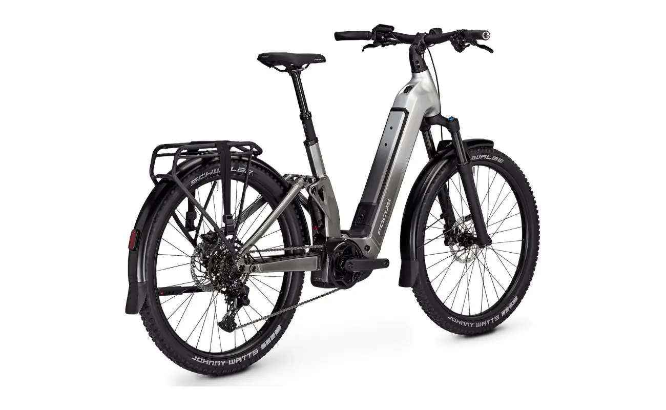 Focus Aventura2 FS 6.7 Wa E-Bike - Silver - Image 4