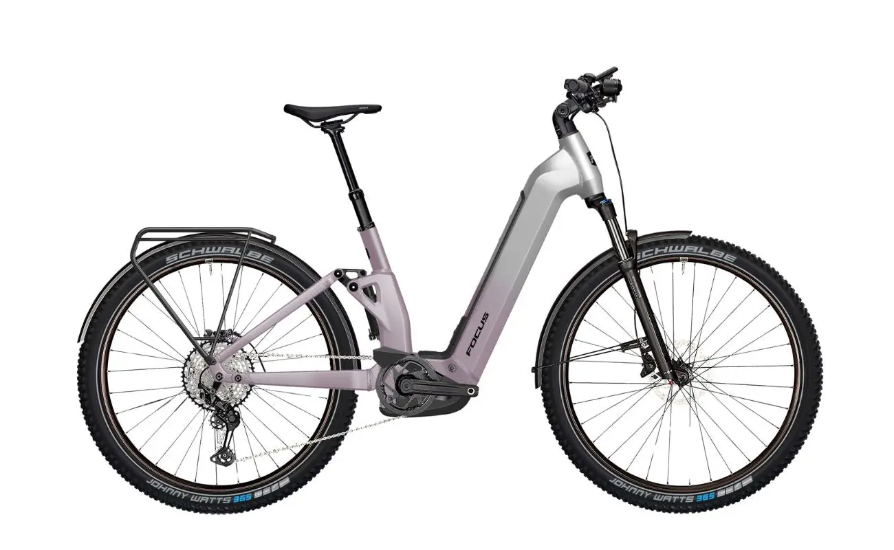 Focus Aventura2 FS 6.8 Wa E-Bike - Nepalsilver