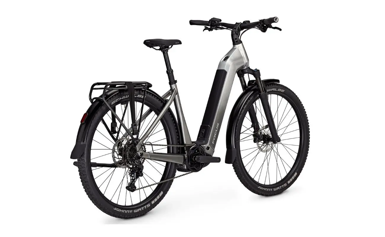 Focus Aventura2 6.7 Wave Step-Through E-Bike 2026 – Silver - Image 3