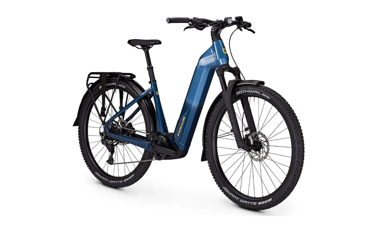 Focus Aventura2 6.7 Wave Step-Through E-Bike 2026 – Blue - Image 4