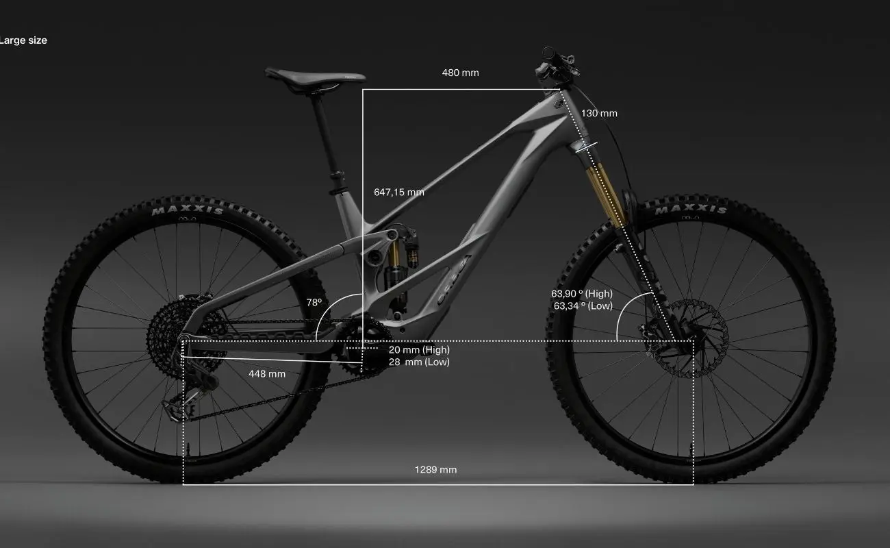 Orbea Wild LT M-LTD RS Carbon eMTB 2027 - Avinox M2S 800Wh, 170mm Fox Factory - Image 10